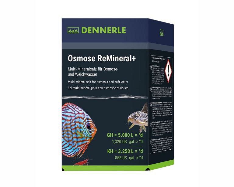 Dennerle Osmose ReMineral+ 250 g — reminéralisant pour eau osmosée