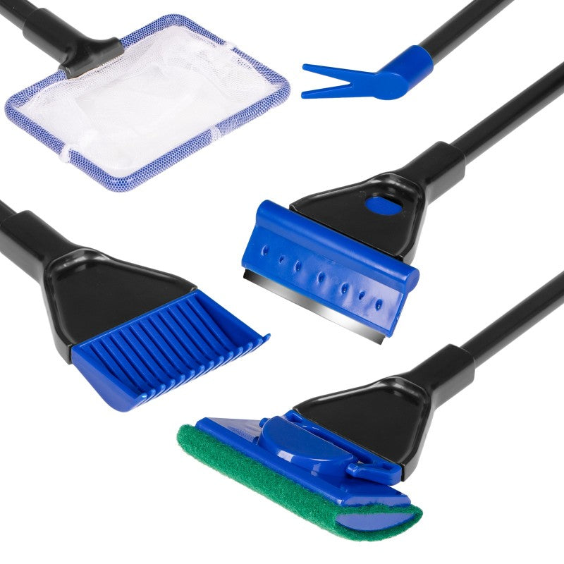 Kruger Meier AquaMate Hydra V - grattoir et nettoyeur pour aquarium 5 en 1