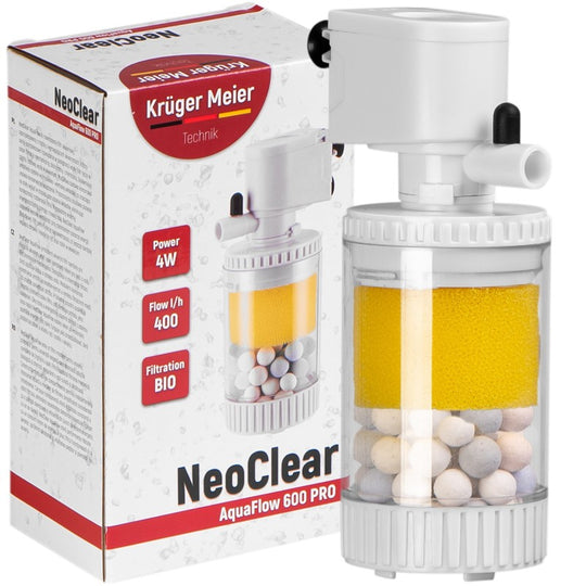 Kruger Meier NeoClear 600 - filtre interne pour aquarium 20l - 40l