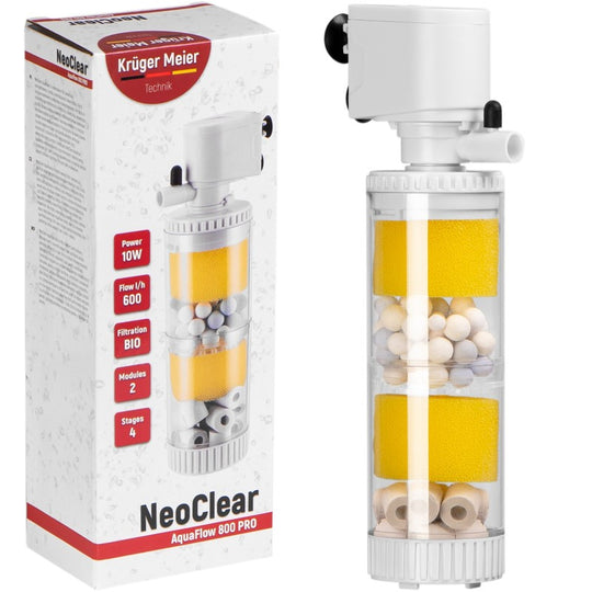 Kruger Meier NeoClear 800 - filtre interne pour aquarium 40l - 80l