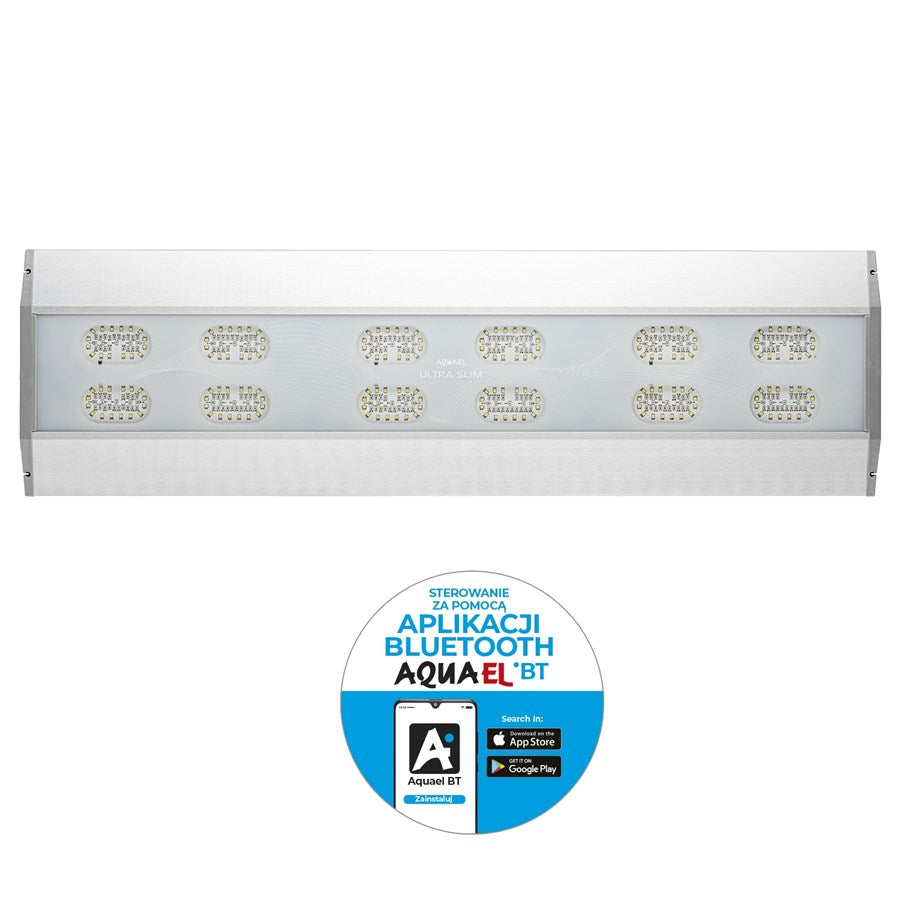 CUVE ULTRASCAPE 90 SET DIAMOND EDITION 90x60x45cm 10mm 240L AQUAEL avec LED Ultraslim