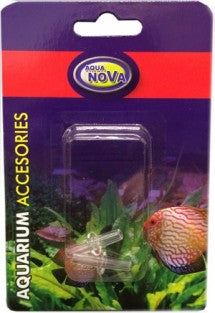 AQUA NOVA Connecteur de tuyaux Ø 4/6mm - Lot de 2