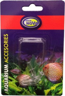 AQUA NOVA Raccords coudés pour tuyaux Ø 4/6mm - Lot de 2