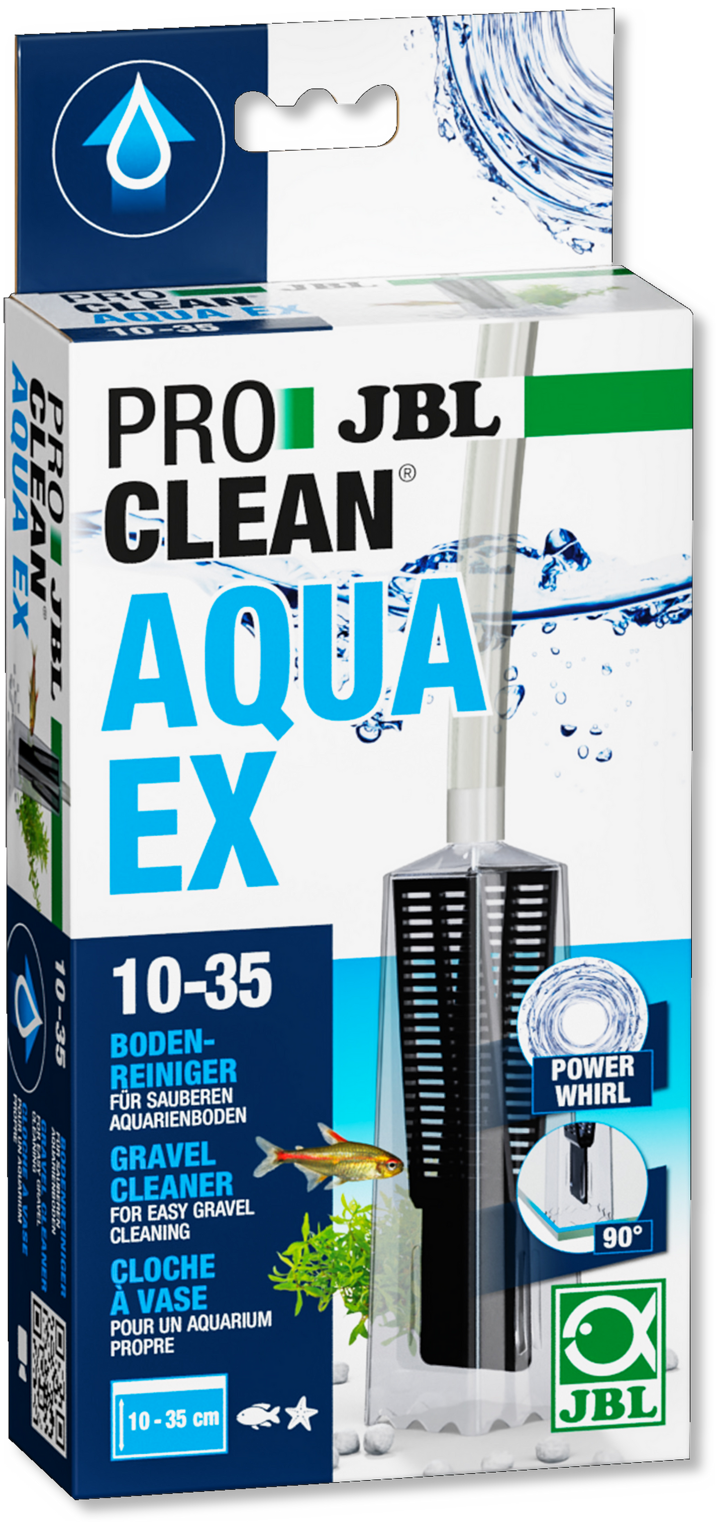 Cloche a vase JBL Pro Clean AQUA EX 10-35