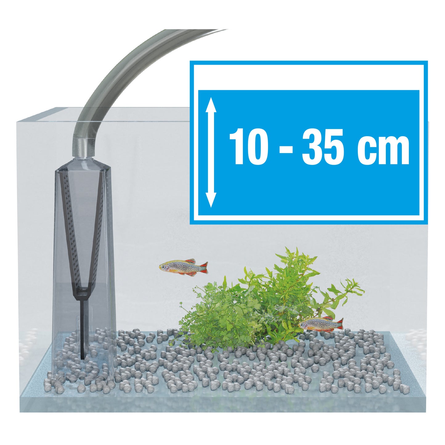 Cloche a vase JBL Pro Clean AQUA EX 10-35