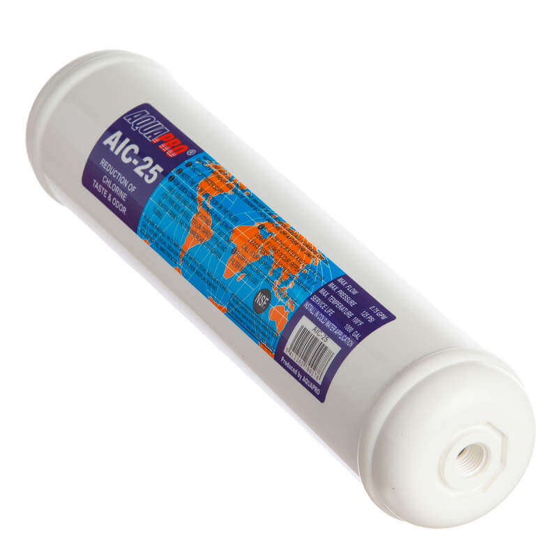 CARTOUCHE CHARBON ACTIF AQUAPRO AIC-25