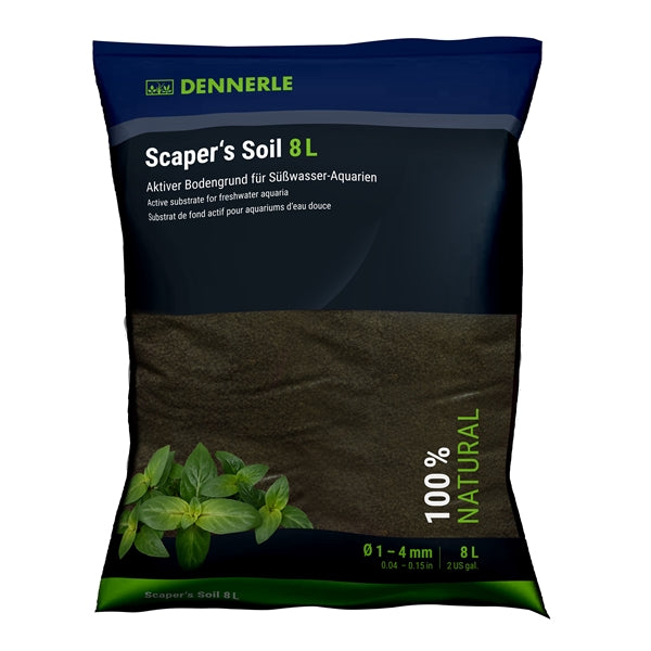 DENNERLE SCAPER'S SOIL NOIR 1-4 MM