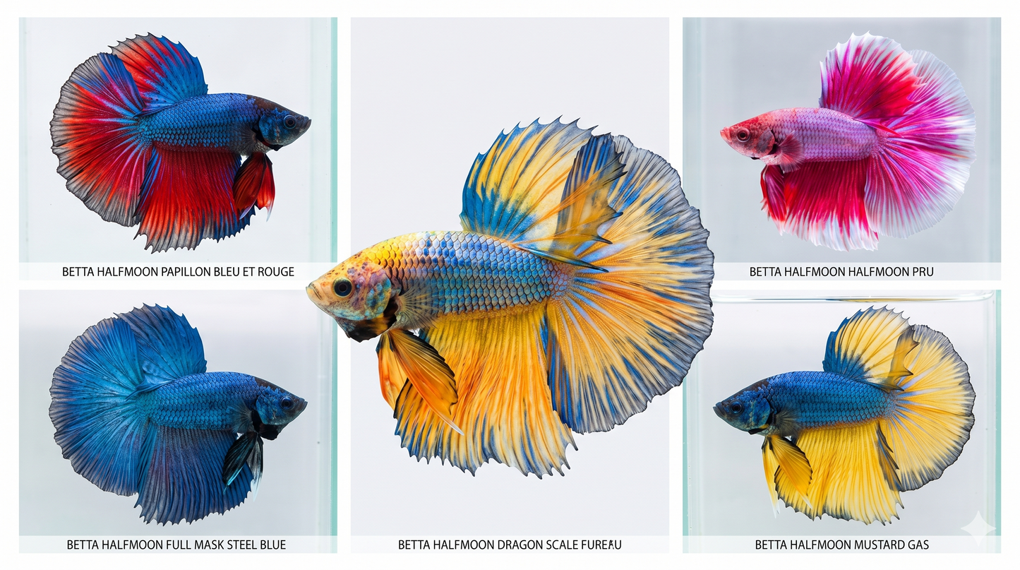 Betta Half Moon