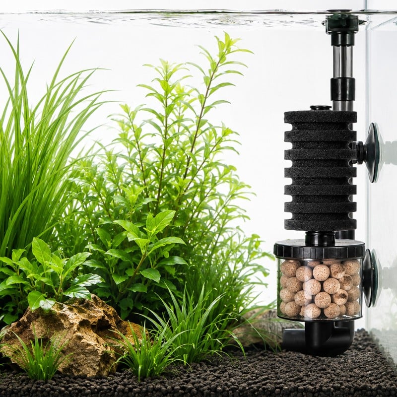 Kruger Meier AeroTwin BIO S — filtre interne à éponge avec biofiltration