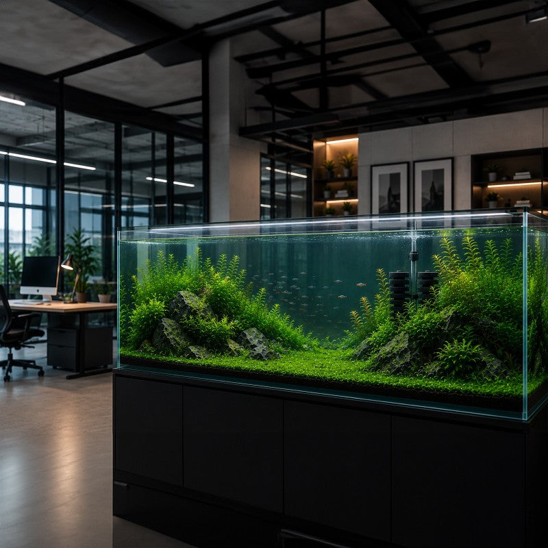 Kruger Meier AeroTwin L — filtre intérieur à mousse pour aquarium 60-120 L