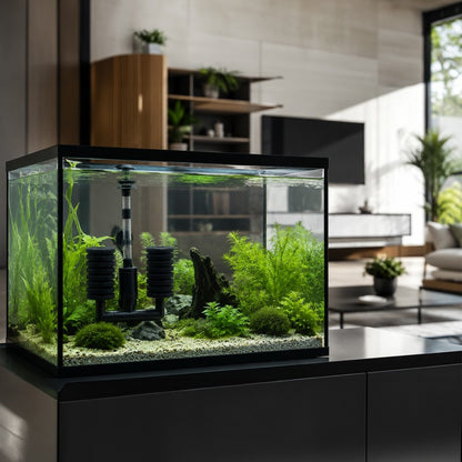 Kruger Meier AeroTwin S — filtre intérieur à mousse pour aquarium