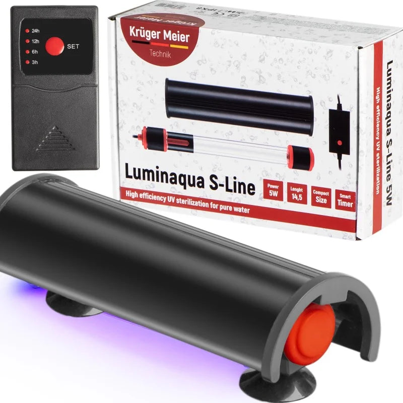 Kruger Meier Luminaqua S-Line 5W - stérilisateur UV interne avec temps de fonctionnement programmable