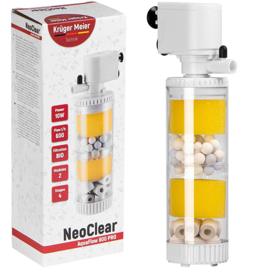 Kruger Meier NeoClear 800 - filtre interne pour aquarium 40l - 80l