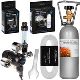 Aquario Professional 2.0 Black - Kit CO2 avec une bouteille de 2l ou 5l ou sans bouteille