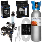 Aquario Professional 2.0 Black - Kit CO2 avec une bouteille de 2l ou 5l ou sans bouteille