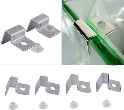 Supports de couvercle inox 4 pièces